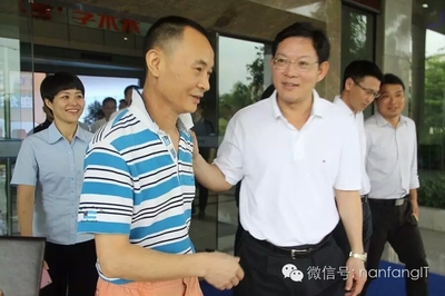 市長鄭人豪為珠海新青科技園創(chuàng)新發(fā)展點(diǎn)贊